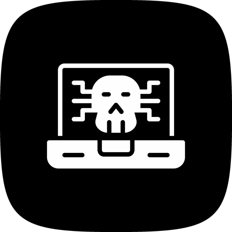 Kreatives Icon-Design für Malware vektor