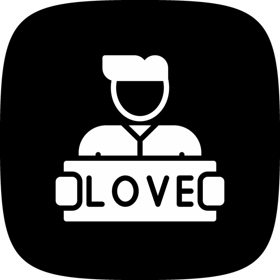 liebe kreatives Icon-Design vektor