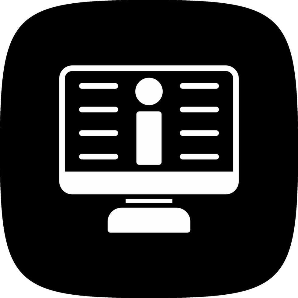 Informationen kreatives Icon-Design vektor