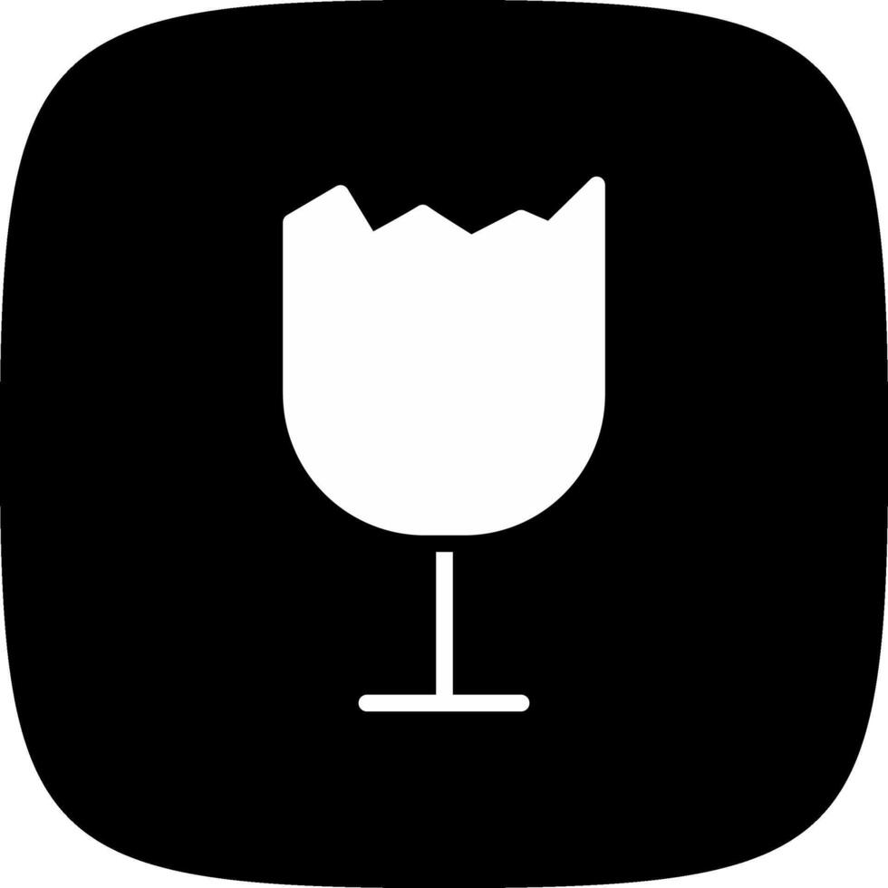 kreatives Icon-Design aus Glas vektor