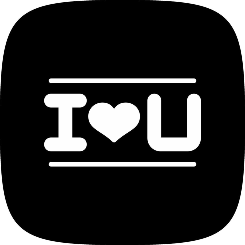 liebe kreatives Icon-Design vektor