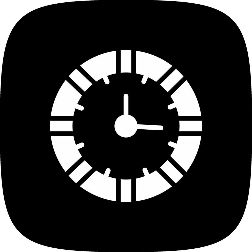 Uhr kreatives Icon-Design vektor