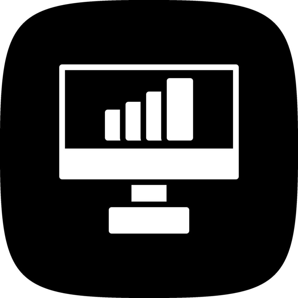 Analytics kreatives Icon-Design vektor