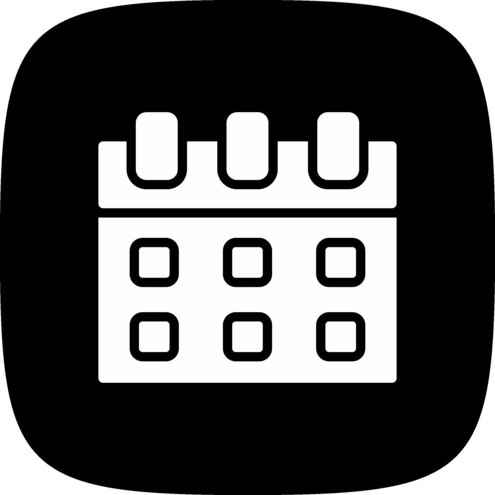 Kalender kreatives Icon-Design vektor