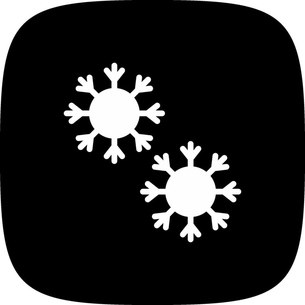 snöflinga kreativ ikon design vektor