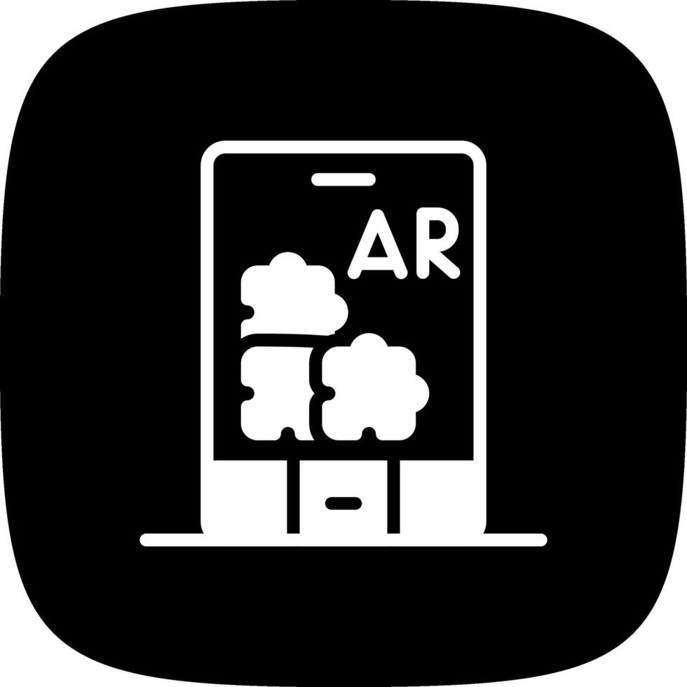 ar Puzzle kreativ Symbol Design vektor