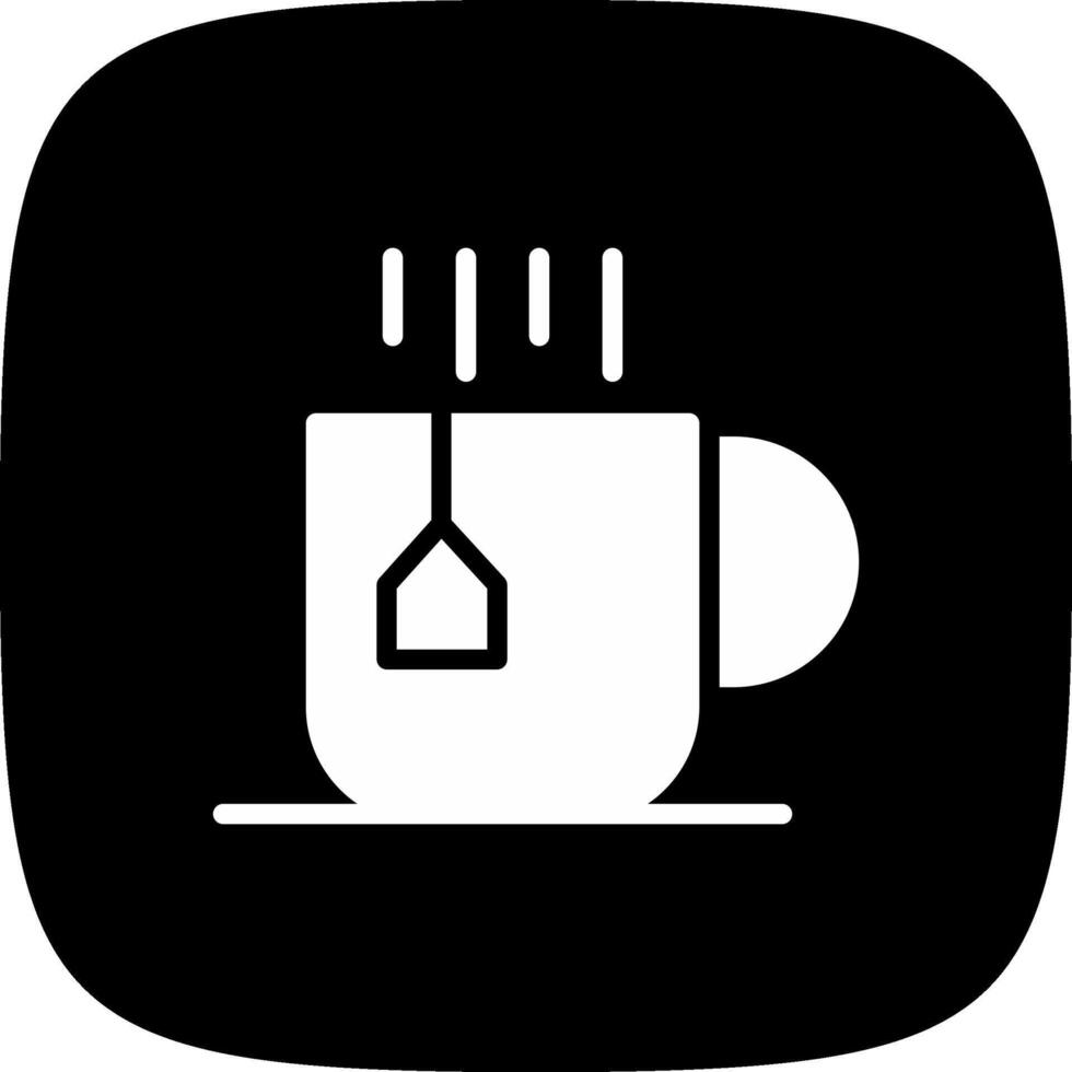 Teetasse kreatives Icon-Design vektor