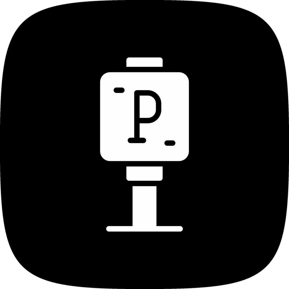 Parkschild kreatives Icon-Design vektor