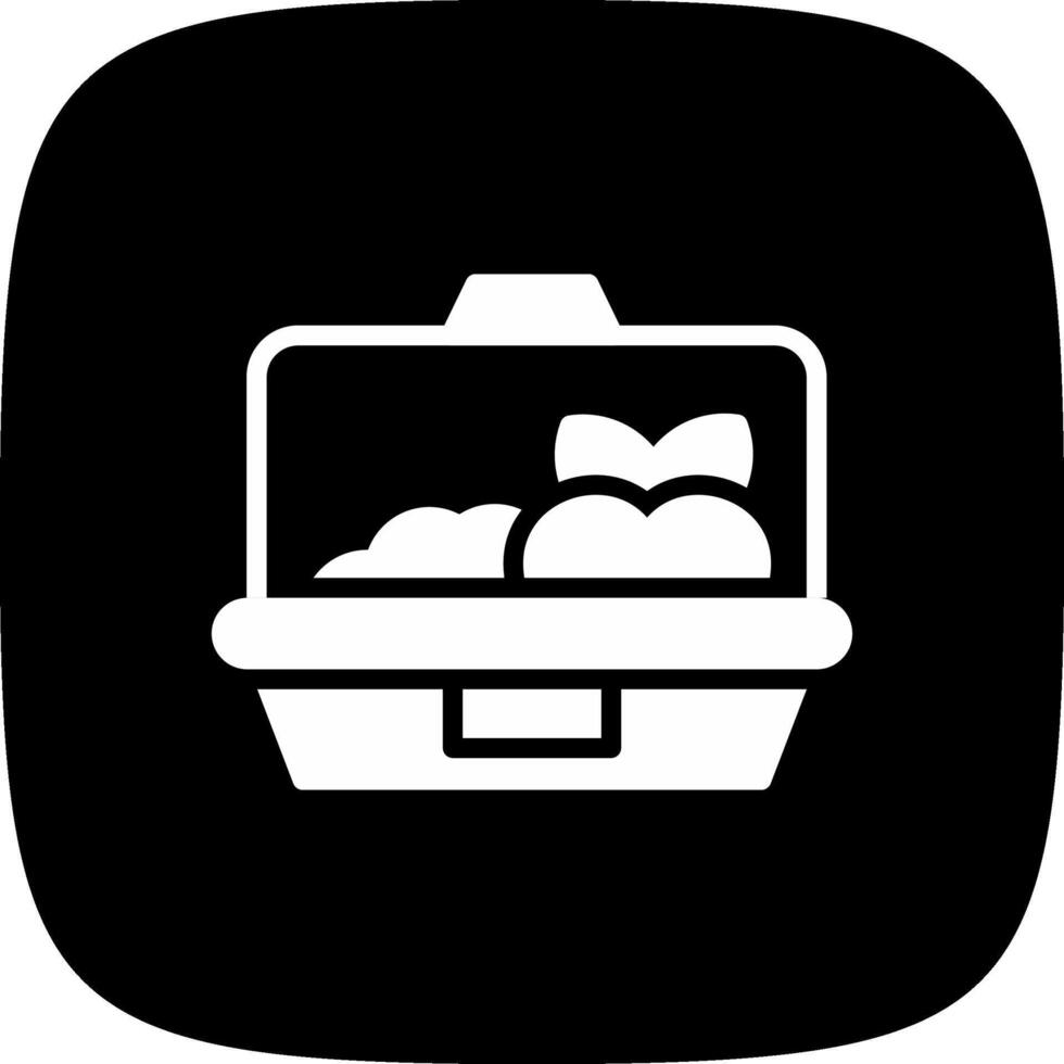 Lunchbox kreatives Icon-Design vektor