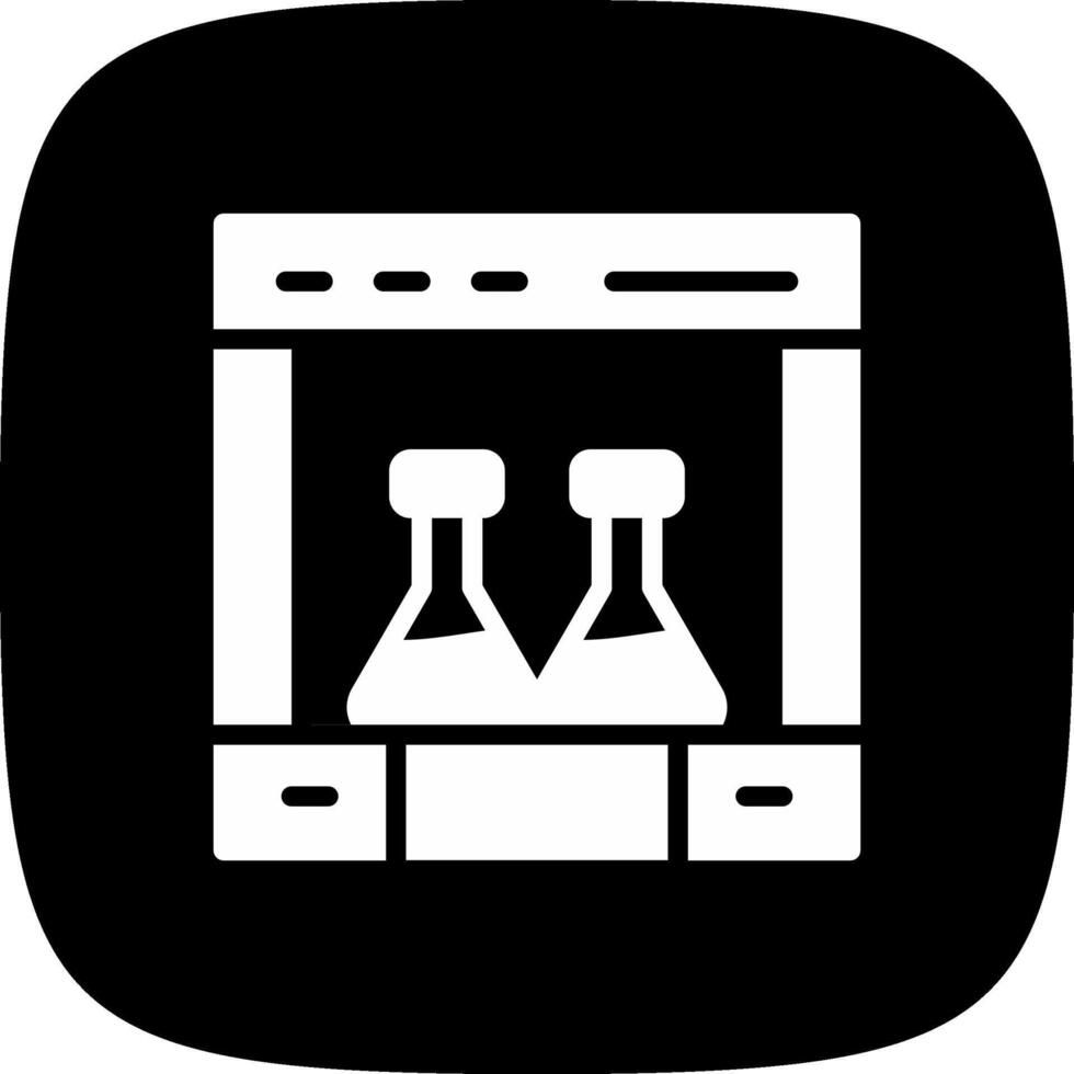 Chemie kreatives Icon-Design vektor