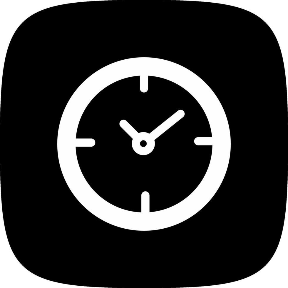 Uhr kreatives Icon-Design vektor