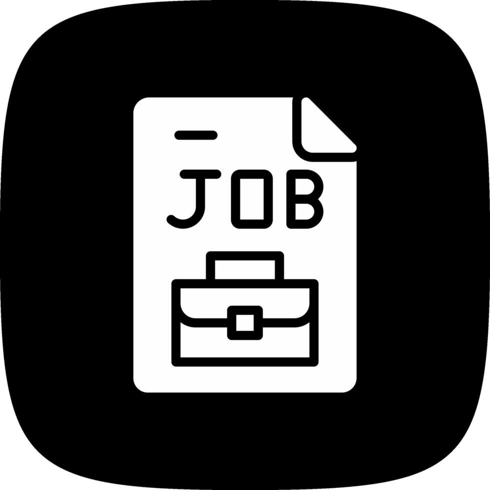 Job kreatives Icon-Design vektor