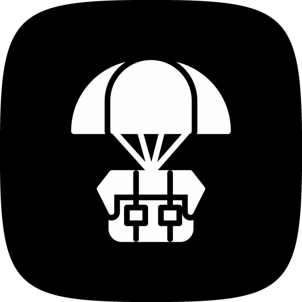 Airdrop kreatives Icon-Design vektor