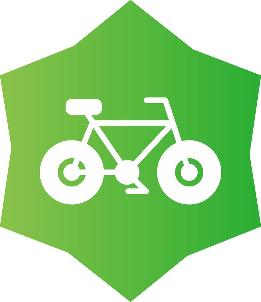 Fahrrad kreativ Symbol Design vektor