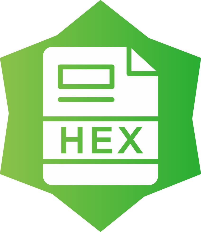 hex kreativ ikon design vektor