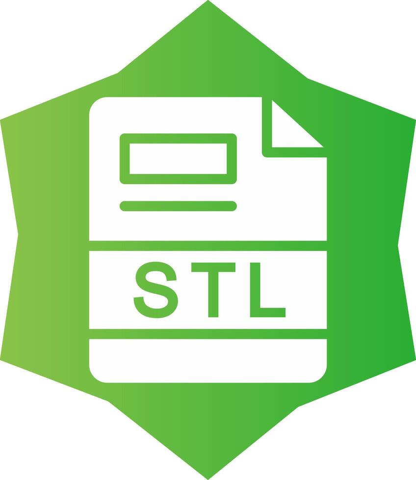 stl kreativ Symbol Design vektor