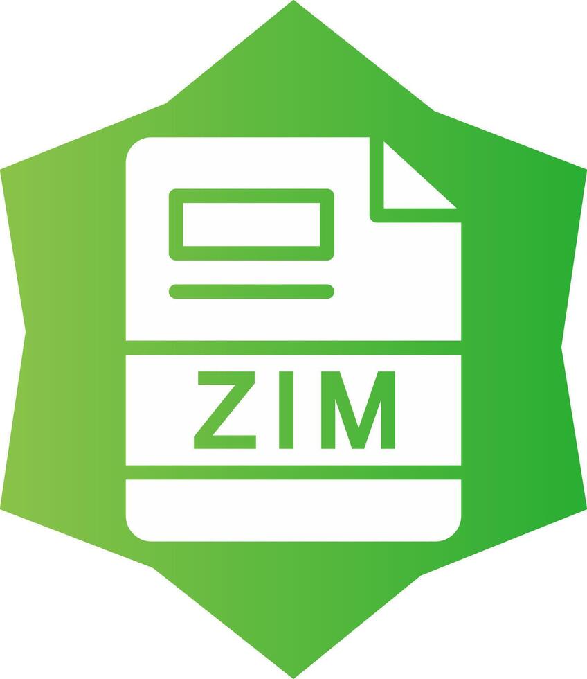 zim kreativ Symbol Design vektor