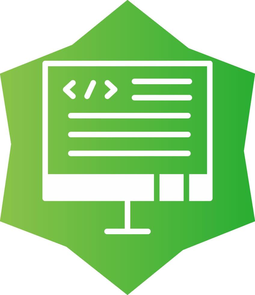 Code kreatives Icon-Design vektor