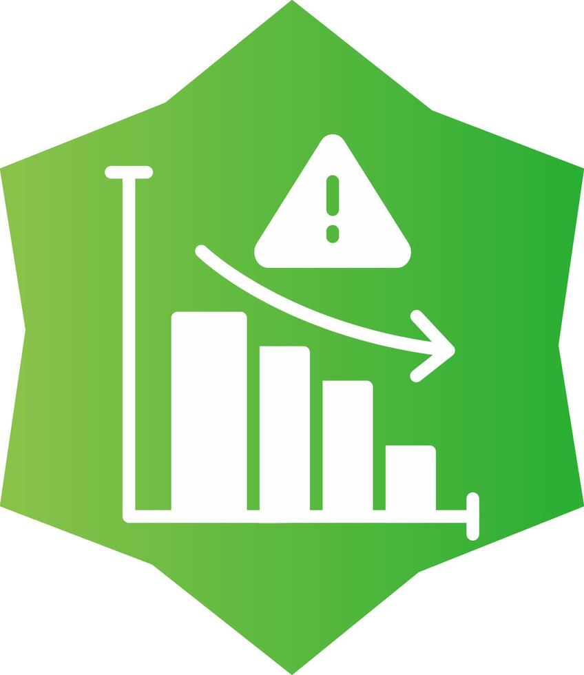 marknadsföra risk kreativ ikon design vektor