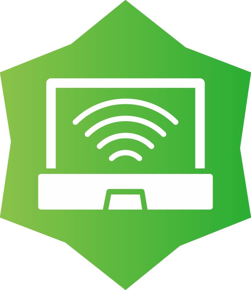 Wifi kreatives Icon-Design vektor