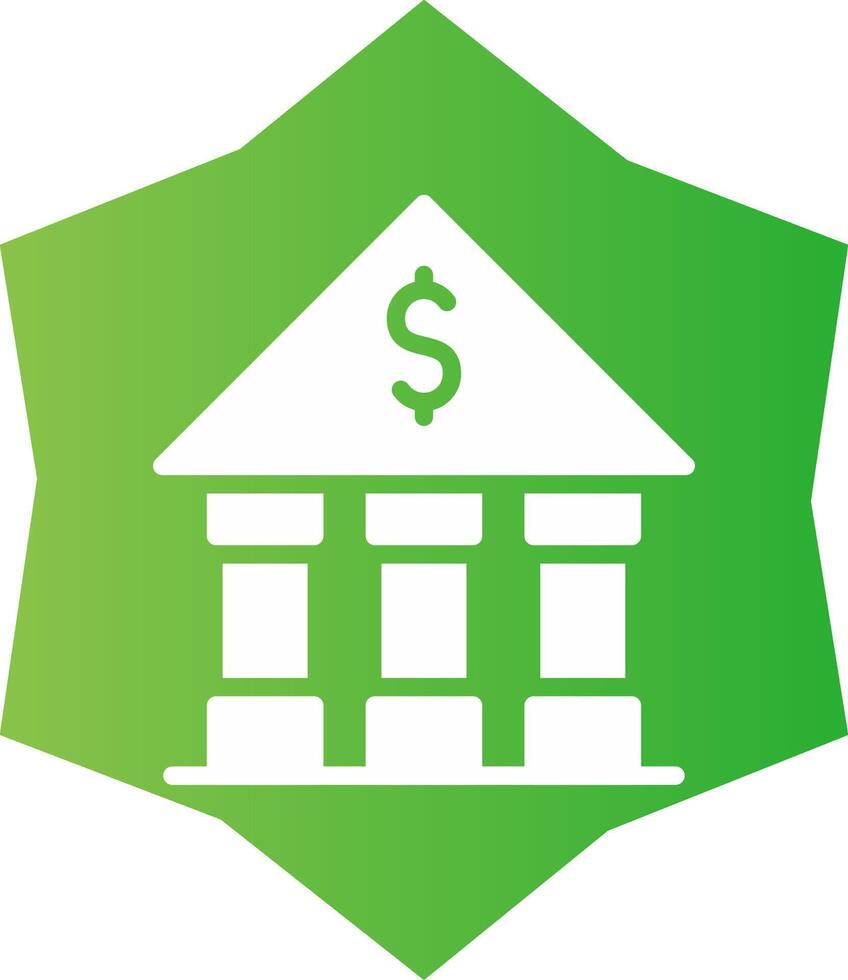 Bank kreatives Icon-Design vektor