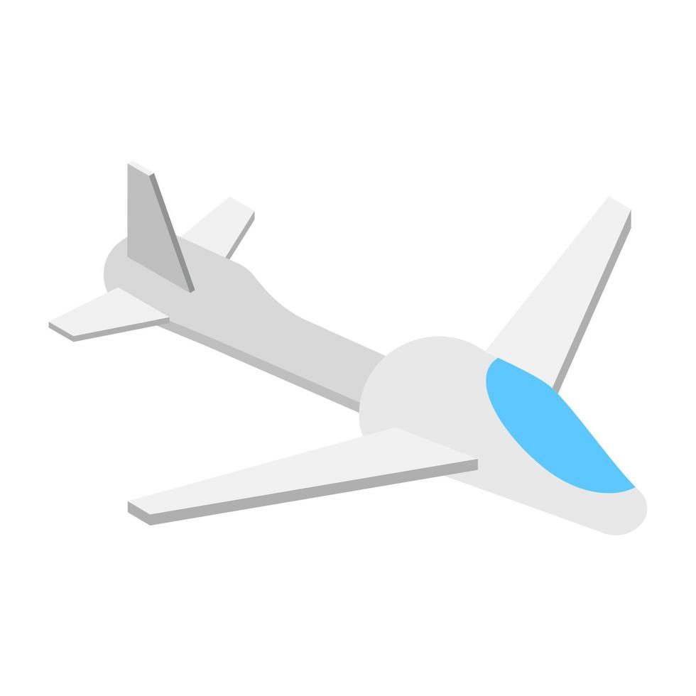 trendiga airjet -koncept vektor