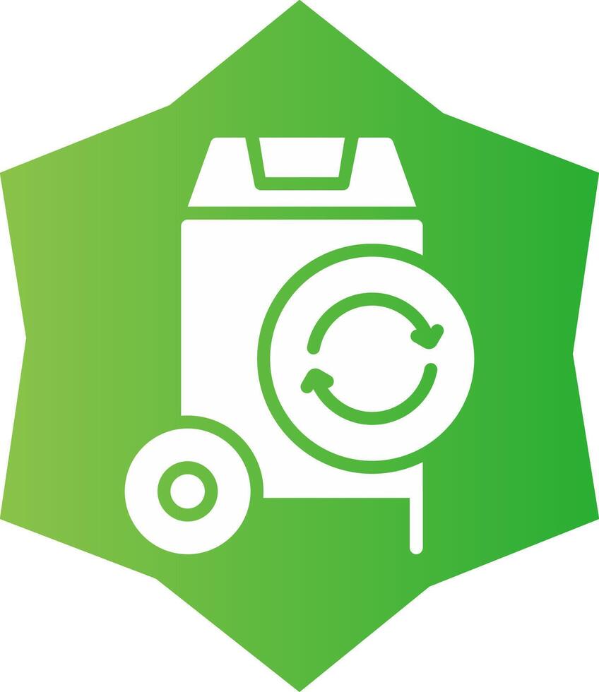 recyceln kreativ Symbol Design vektor