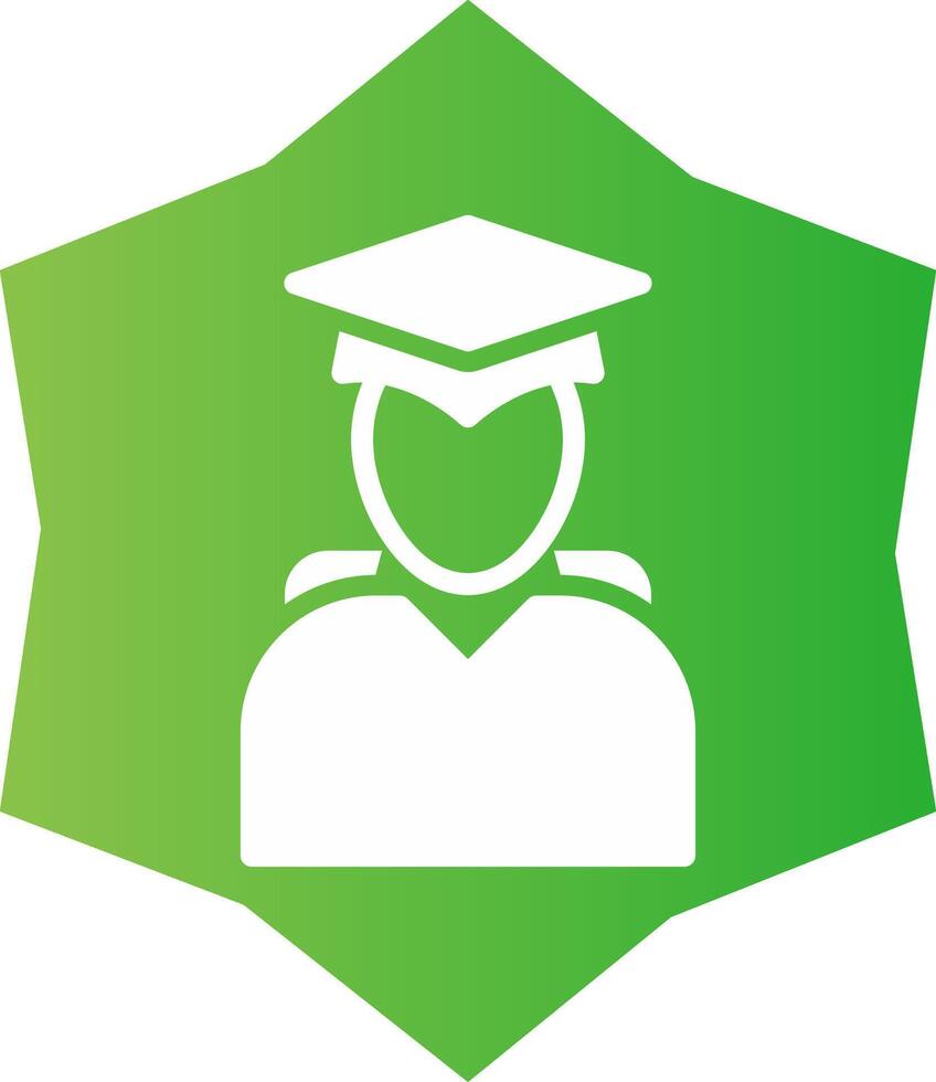 Student kreatives Icon-Design vektor