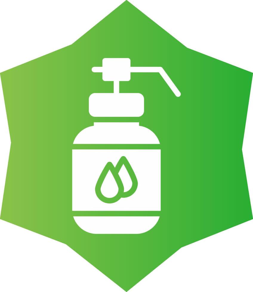 Shampoo kreatives Icon-Design vektor