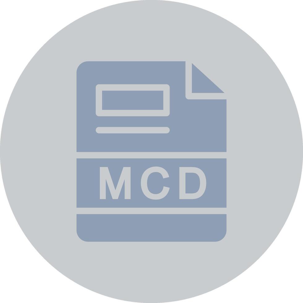 mcd kreativ Symbol Design vektor