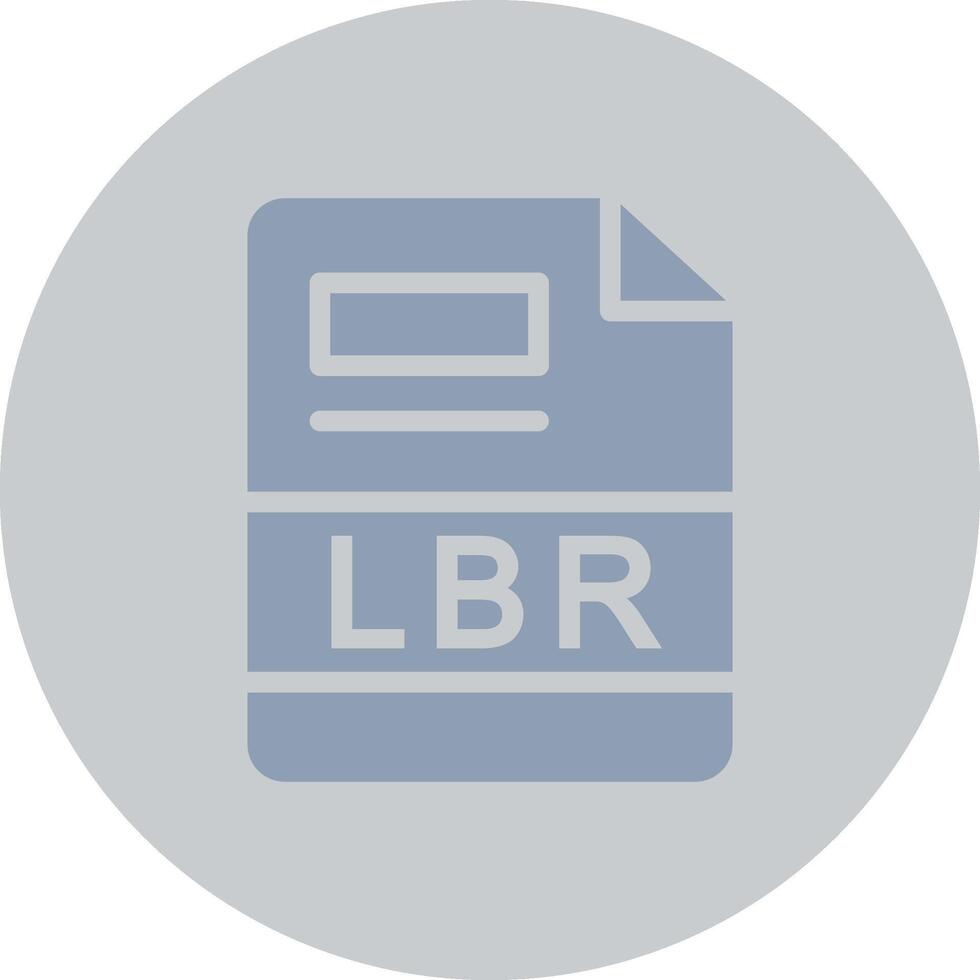 lbr kreativ Symbol Design vektor