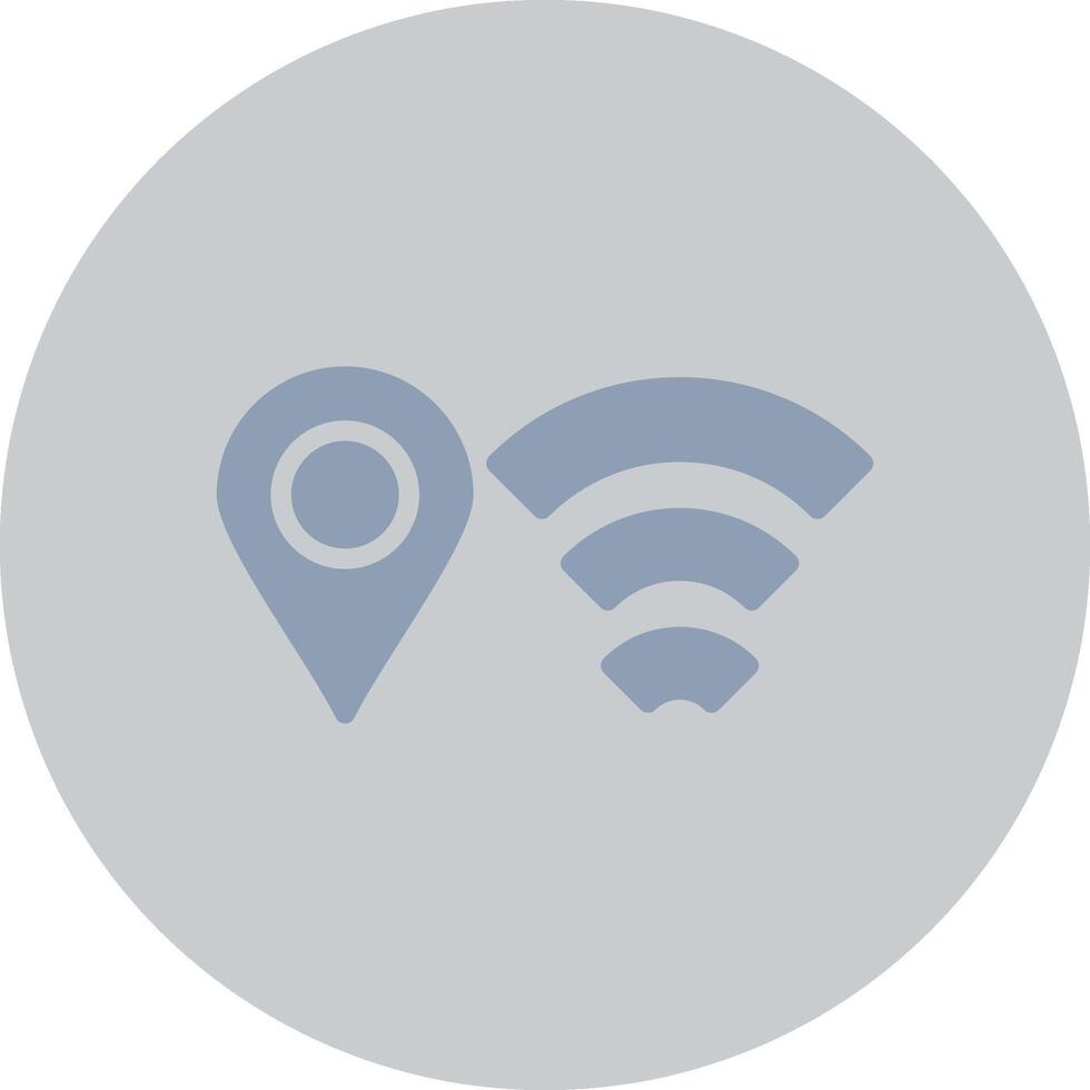 Wifi kreatives Icon-Design vektor