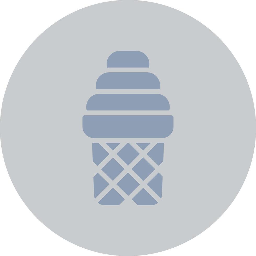 Eis kreatives Icon-Design vektor