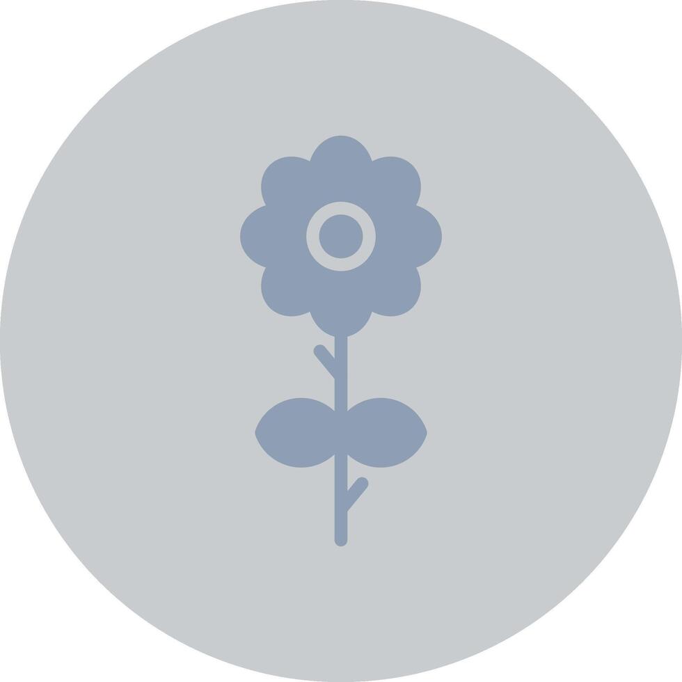 kreatives Icon-Design mit Blumen vektor