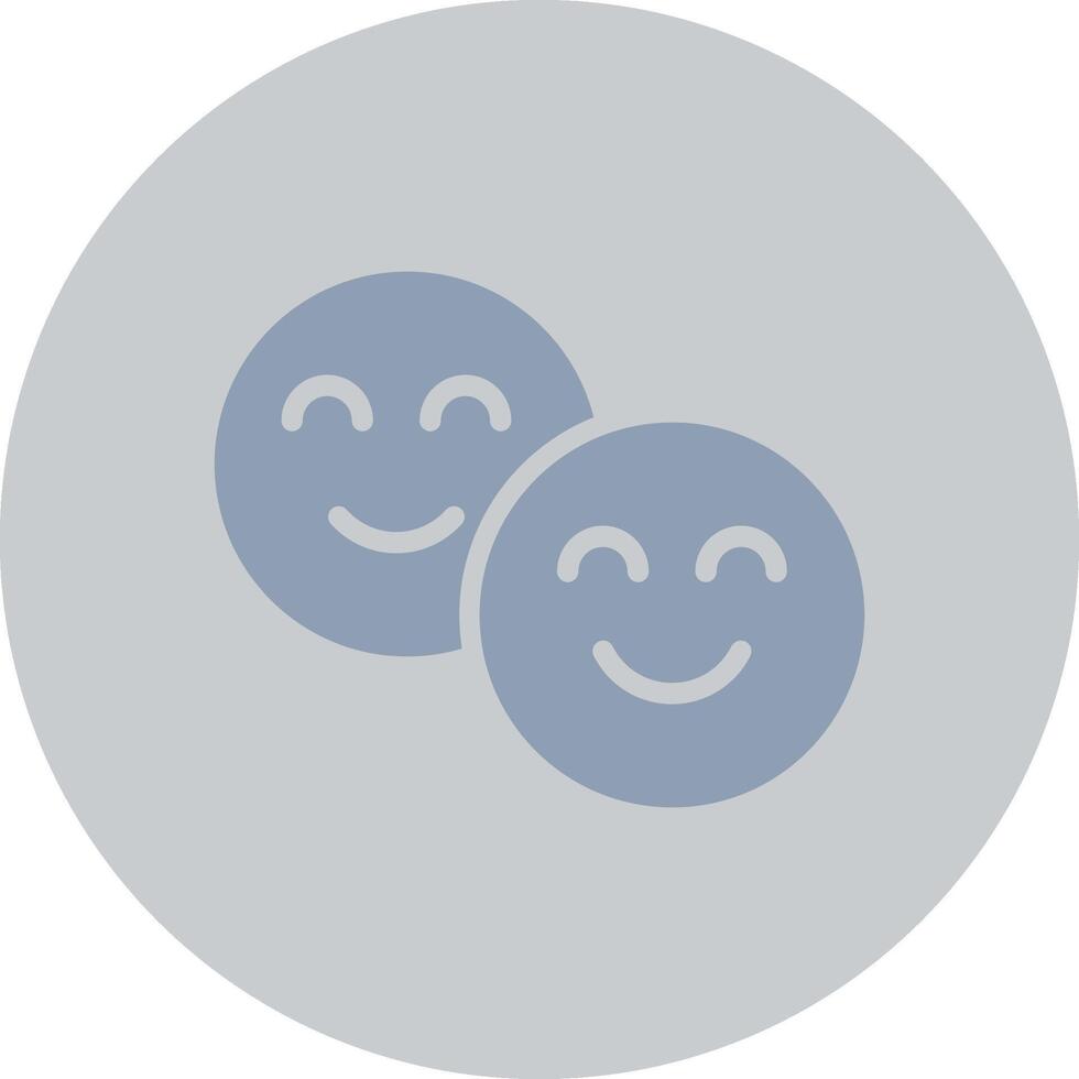 Smiley kreatives Icon-Design vektor