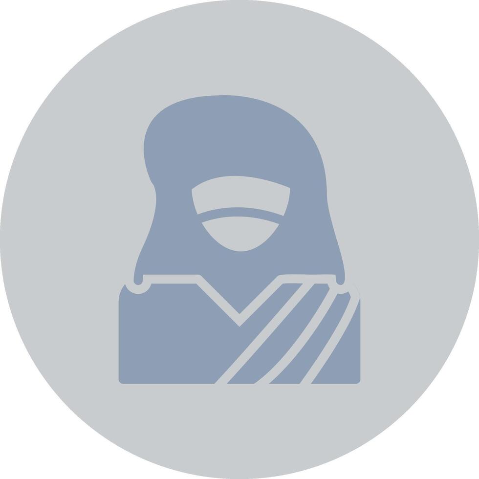 Lady Justice kreatives Icon-Design vektor