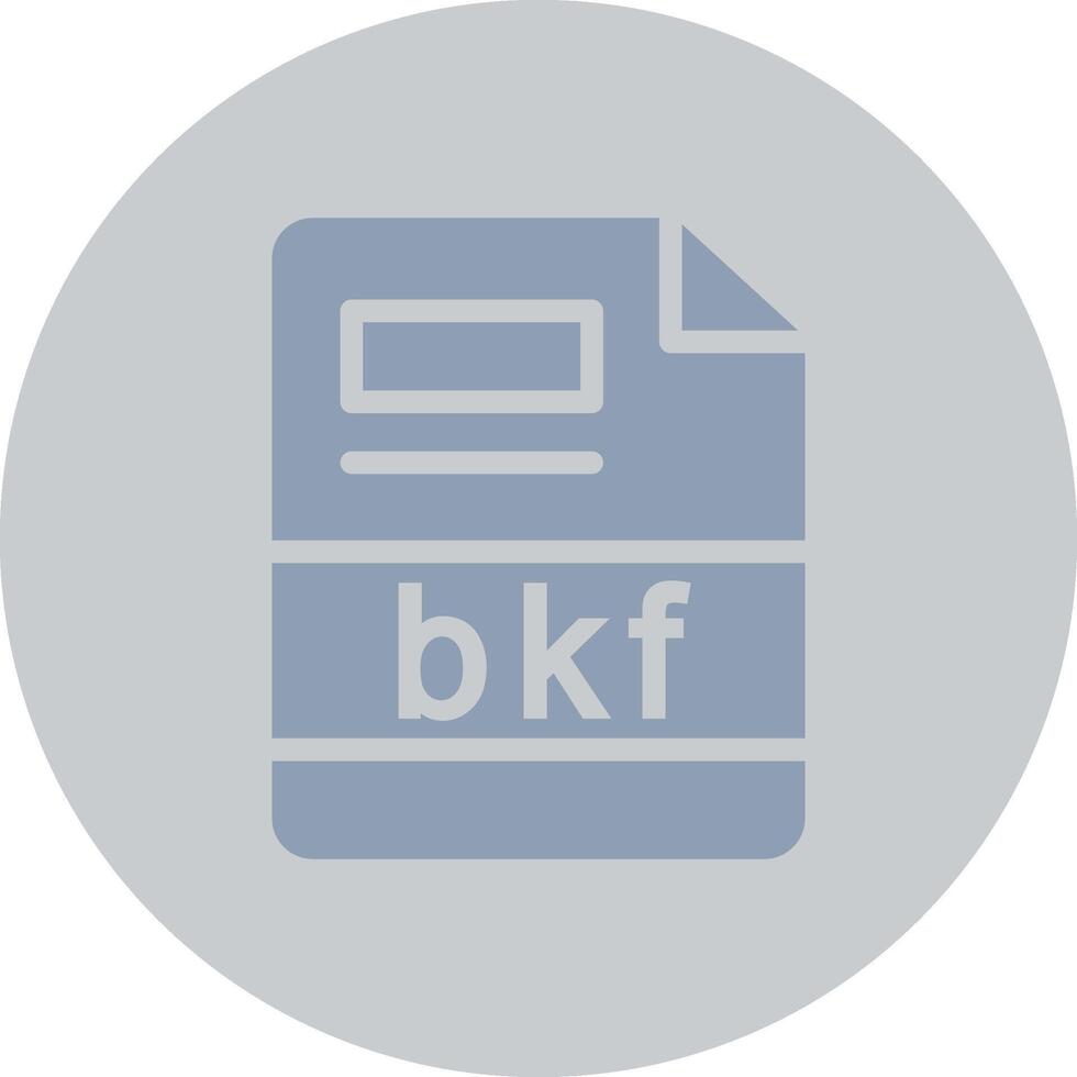 bkf kreativ Symbol Design vektor