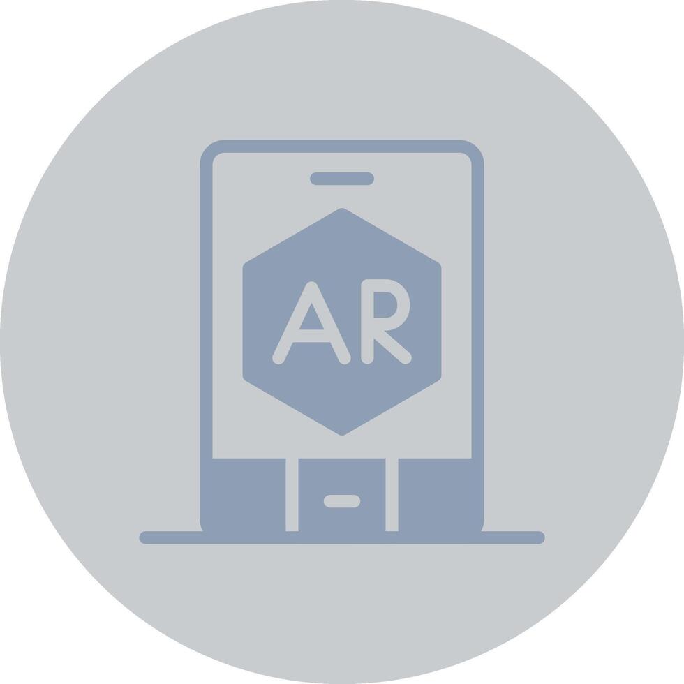 ar App kreativ Symbol Design vektor