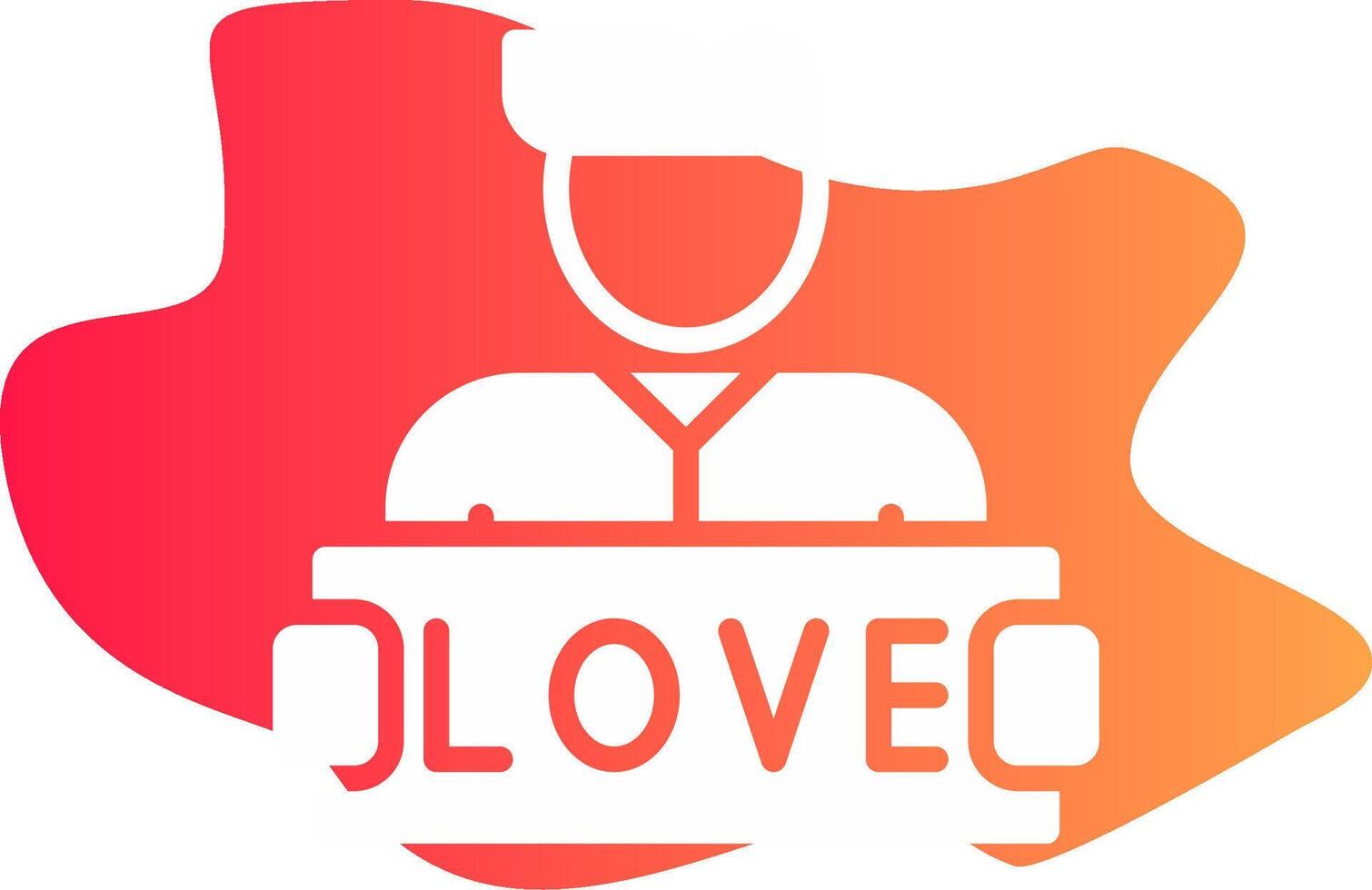 liebe kreatives Icon-Design vektor