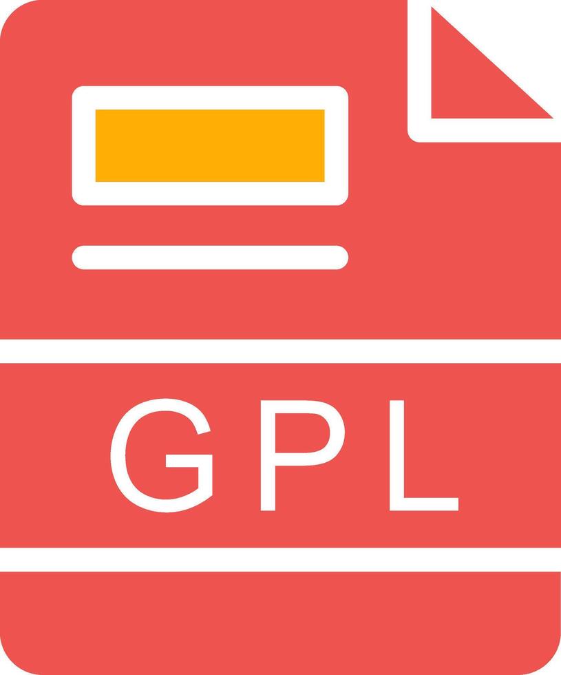 gpl kreativ Symbol Design vektor