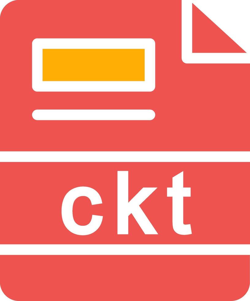 ckt kreativ ikon design vektor