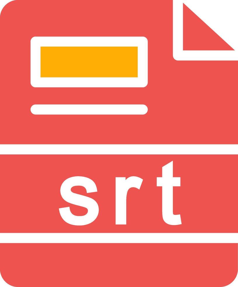 srt kreativ Symbol Design vektor