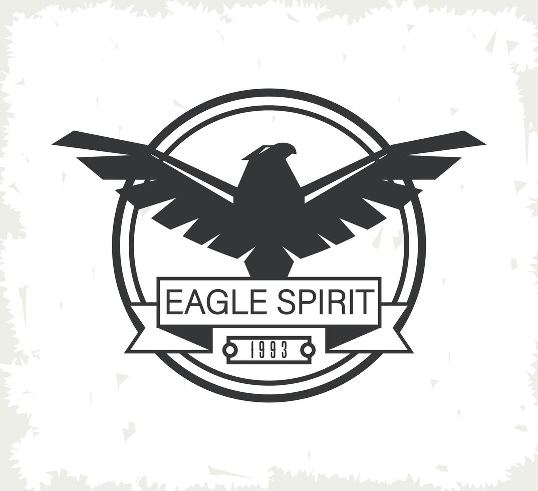 eagle club emblem vektor