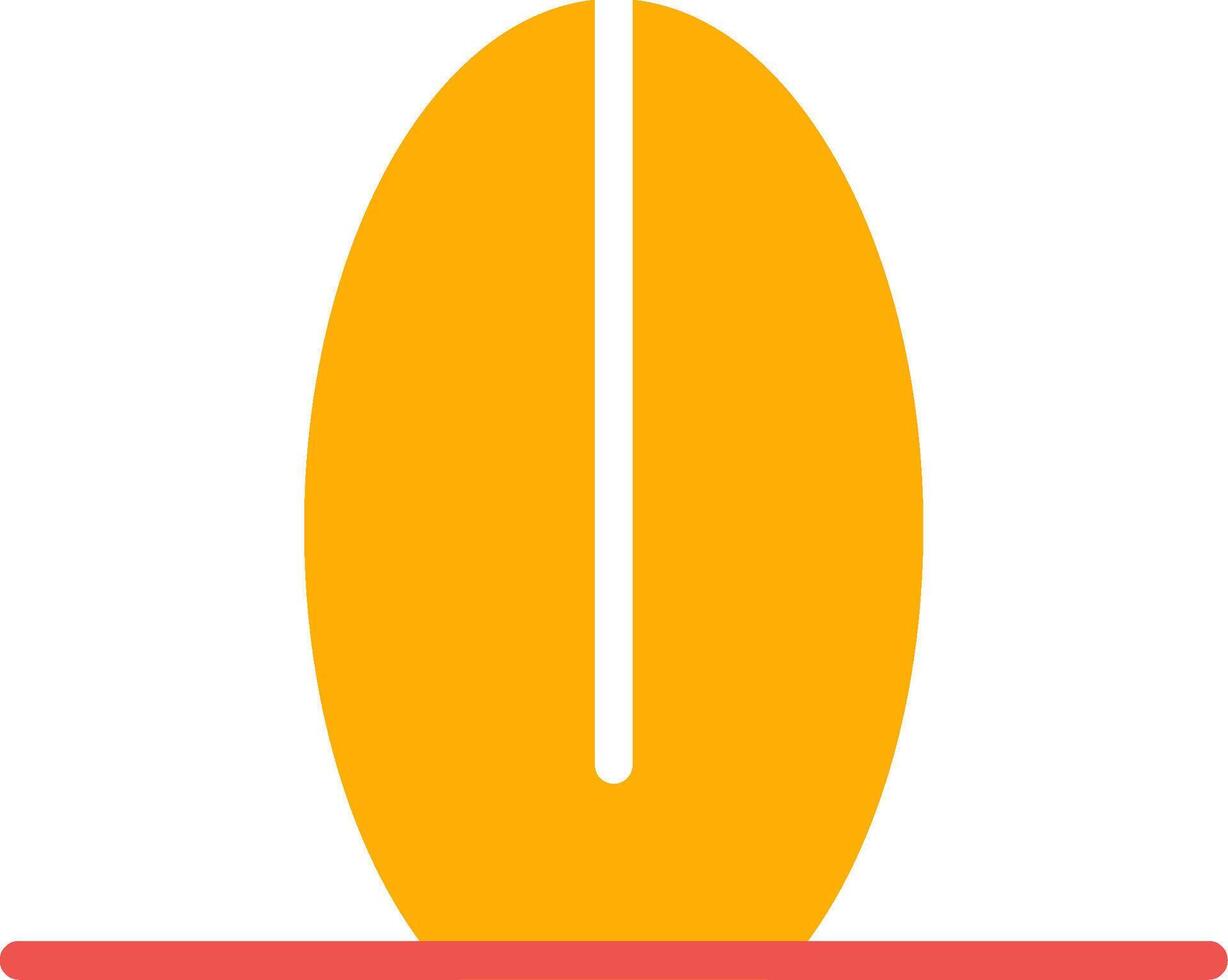 Surfbrett kreatives Icon-Design vektor