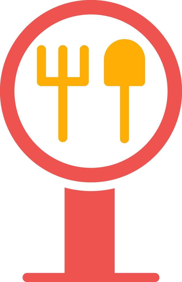 Restaurant kreatives Icon-Design vektor