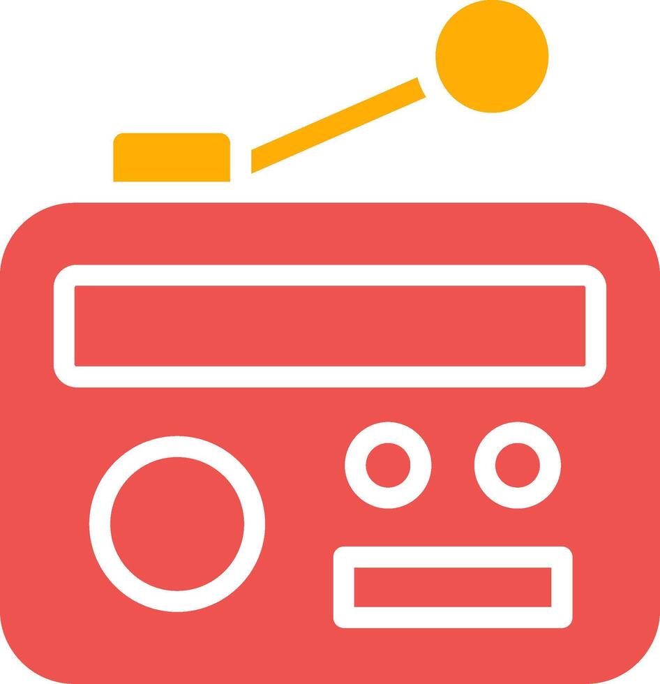 Radio kreatives Icon-Design vektor