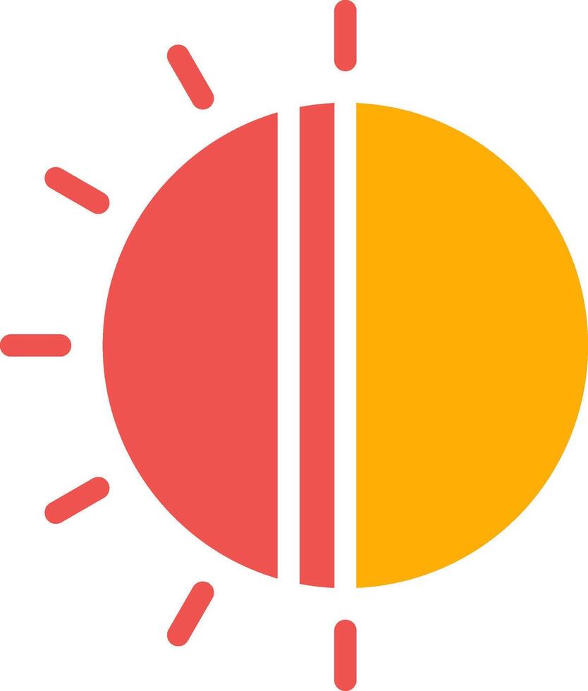Eclipse kreatives Icon-Design vektor