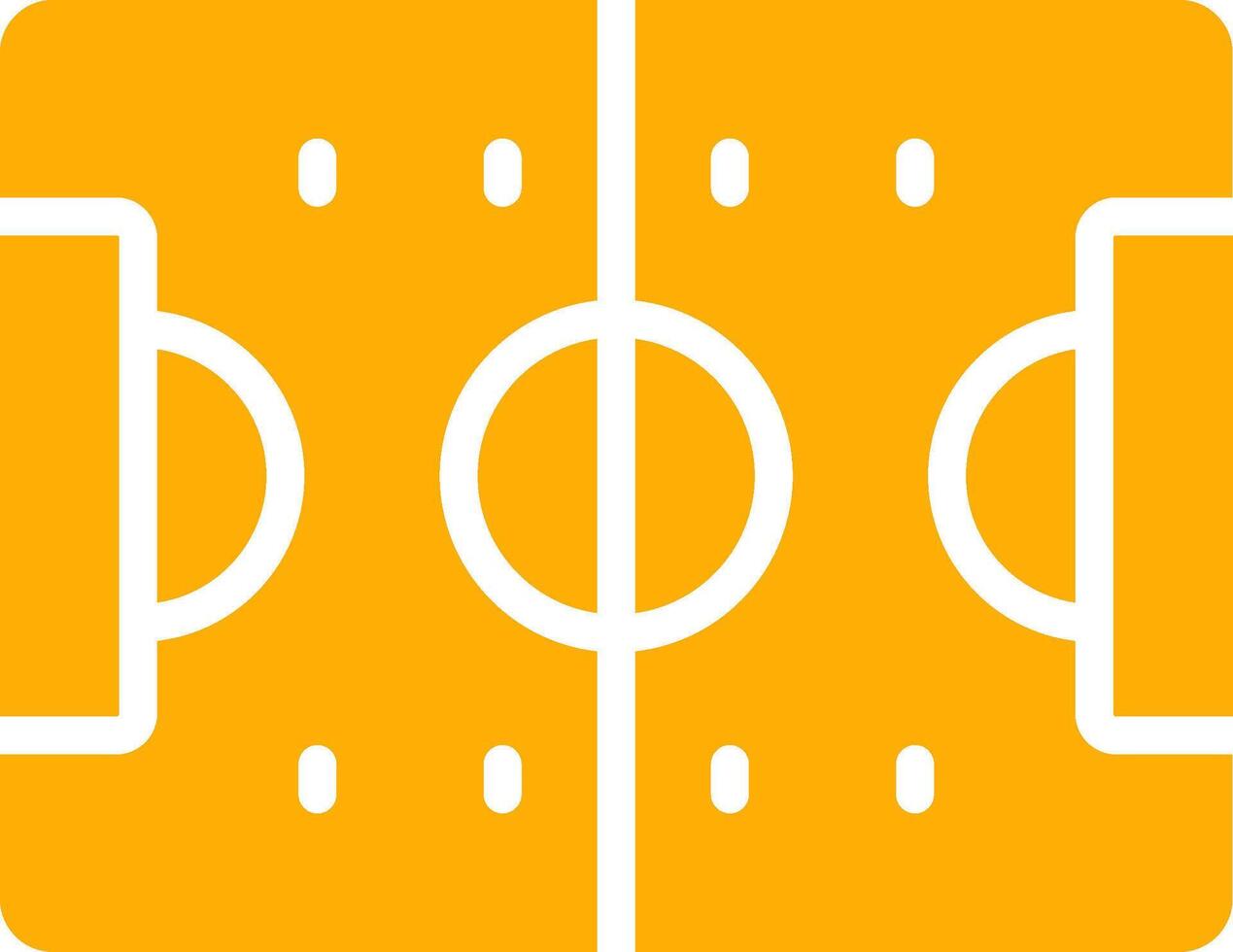 Fußball Spiel kreativ Symbol Design vektor