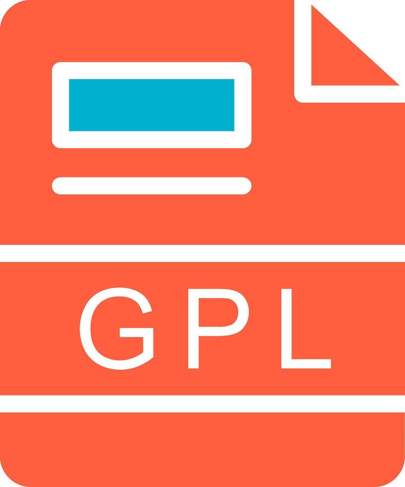 gpl kreativ Symbol Design vektor