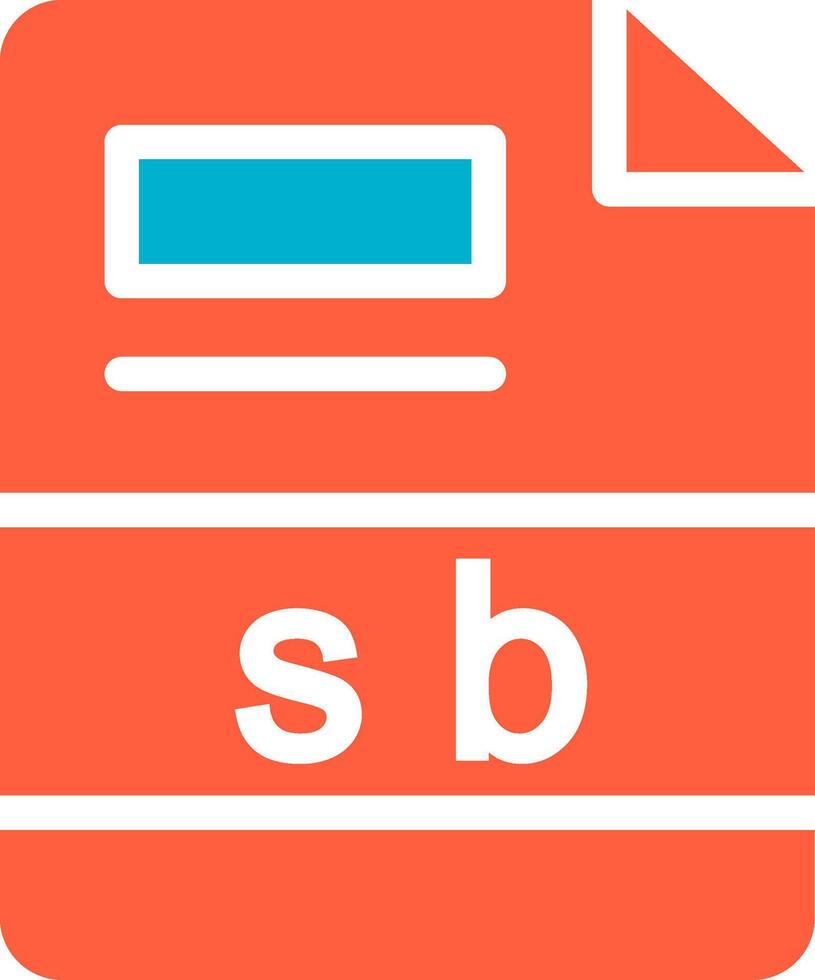 sb kreativ ikon design vektor